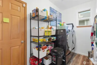 Large Laundry\mudroom area.