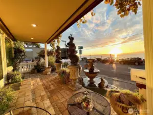 Enjoy amazing sunsets from this home