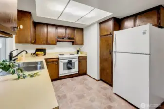 Tons of storage and all appliances are included!
