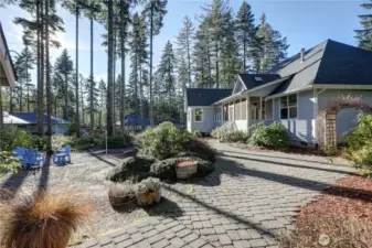 Hardscape in the Rear.