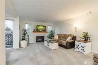 Spacious living room