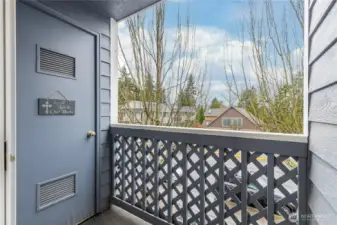 Neighborhood trees provide a beautiful backdrop