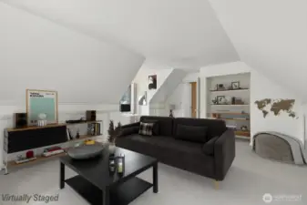 Upstairs Suite - Virtually Staged