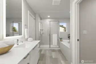 Photos of Model home. Not actual home.