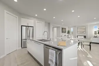 Photos of Model home. Not actual home.