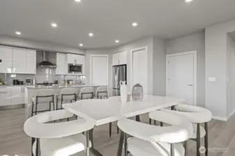 Photos of Model home. Not actual home.