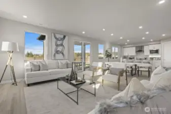 Photos of Model home. Not actual home.