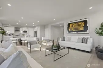 Photos of Model home. Not actual home.