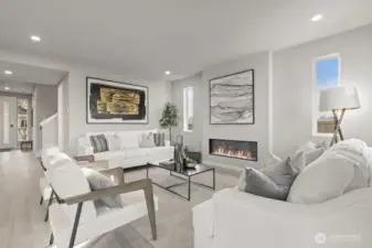 Photos of Model home. Not actual home.