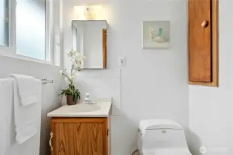Primary half bath