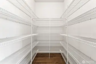 Kitchen walk in pantry
