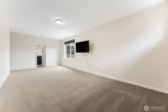 Primary Bedroom with walk in closet and separate 5 pc bath