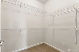Walk in closet off Primary bedroom