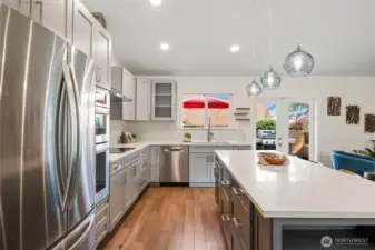 This is the kitchen everyone will LOVE to hang out in