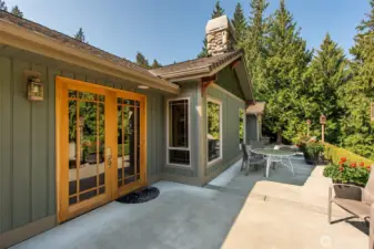 540 SF Concrete Patio - East of Home