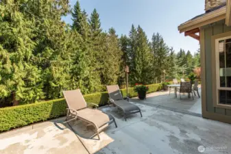 Patio Entire East Side of Residence