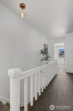 Upstairs hallway of 132