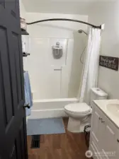 Hallway bathroom