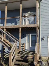 Deck needs repair - joist hangers are rusted