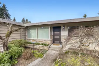 Lovely entry with New door