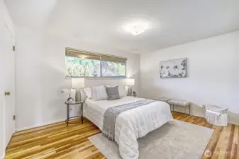 Primary Bedroom with two closets