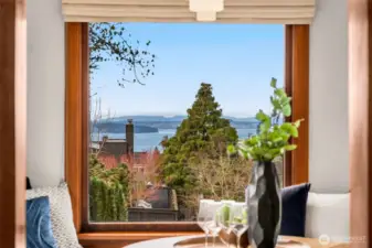 View from window seat