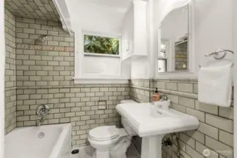 Full bathroom on main level