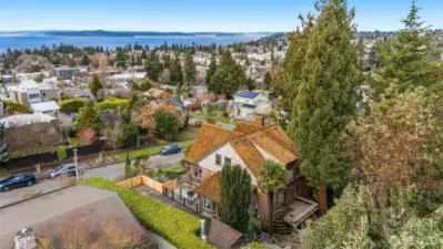 One car attached garage