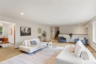 Bright clean and fresh paint