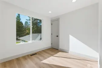 Bedroom #2 includes a walk in closet