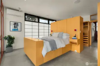 Another view the the primary bedroom