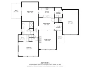Floorplan with dimensions. Buyer to verify.