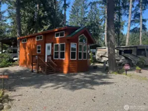10 MAPLE NEW CABIN WITH LOFT!   PLENTY OF ROOM TO ADD SHED AND DECKING