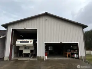 Boat or RV parking in shop