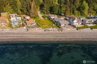 Private Community green space and Beach Access