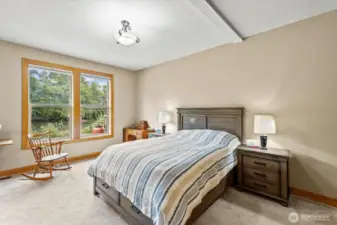 Views of the river out your bedroom window