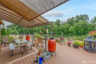 Backyard Oasis with Trex decking