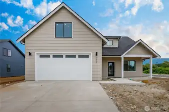 Actual home under construction on lot in Big Rock, Nooksack