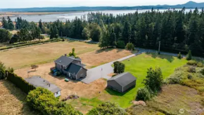 Over two acres