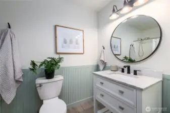 Full bathroom on main floor