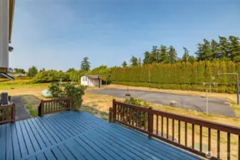 Back deck