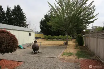 Another rear yard view