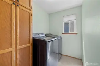 Main level laundry