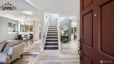 Enjoy a seamless flow from entry to dining, living, and beyond.