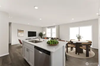 Lots of natural light.