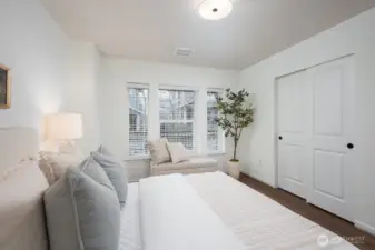 Bedroom 3- spacious and bright