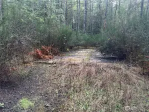 Concrete slab already poured,