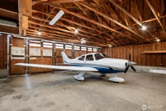 Virtually Staged Airplane