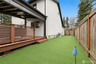 Golf? you're own putting green!