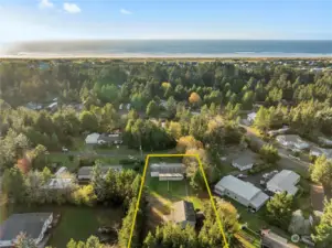 View of Home and Ocean